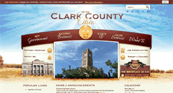 Desktop Screenshot of clarkcountyohio.gov